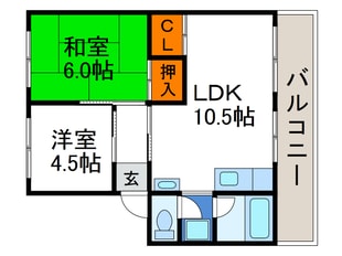 松本第1マンションの物件間取画像